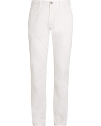 Giorgio Armani - Stretch-Cotton Slim-Fit Chinos - Lyst