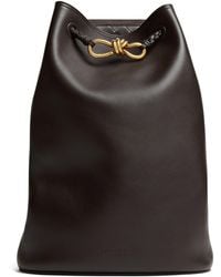 Bottega Veneta - Leather Andiamo Backpack - Lyst