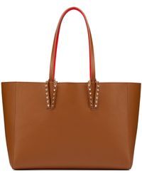 Christian Louboutin - Cabata Small Calfskin Tote Bag - Lyst