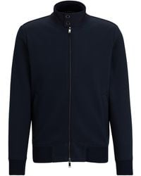 BOSS - Zip-Up Bomber Jacket - Lyst