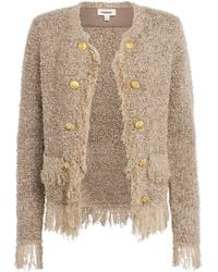 L'Agence - Tweed Mireille Jacket - Lyst