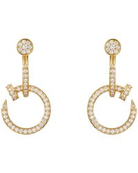 Cartier - And Diamond Juste Un Clou Earrings - Lyst