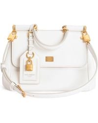 Dolce & Gabbana - Leather My Sicily Top-Handle Bag - Lyst