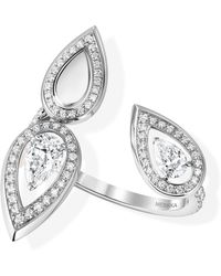 Messika - Fiery And Diamond Trio Ring - Lyst