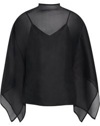 STAUD - Silk Fia Top - Lyst