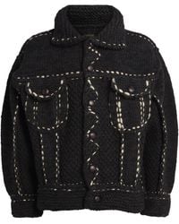Kapital - Wool Knitted Jacket - Lyst