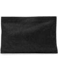 AllSaints - Leather Bettina Clutch Bag - Lyst