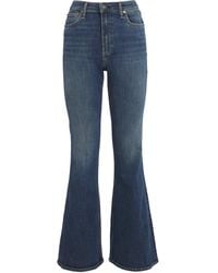 Rag & Bone - Dahlia Mid-Rise Flared Jeans - Lyst