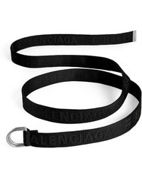 Balenciaga - D-ring Logo-jacquard Belt - Lyst