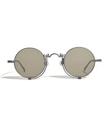 Matsuda - Titanium Round Sunglasses - Lyst