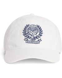 Polo Ralph Lauren - X Wimbledon Linen Logo Cap - Lyst