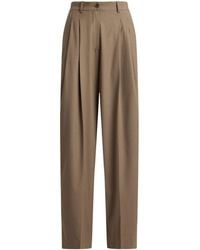 Ralph Lauren - Wool-Blend Clarice Trousers - Lyst