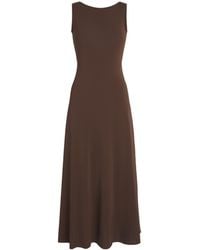 Eres - Jersey Sculpture Midi Dress - Lyst