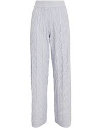 Skims - Cable-Knit Snow Bunny Trousers - Lyst