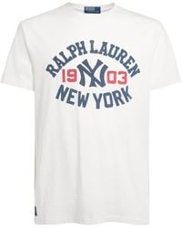 Polo Ralph Lauren - X Yankees Cotton T-Shirt - Lyst