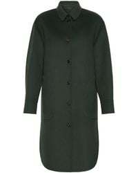 Max Mara - Virgin Wool Single-Breasted Coat - Lyst