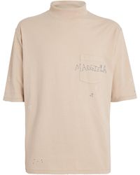 Maison Margiela - Cotton Paint Splatter T-Shirt - Lyst