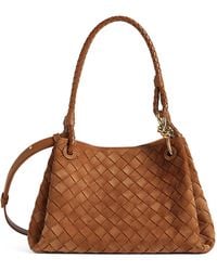 Bottega Veneta - Leather Parachute Shoulder Bag - Lyst
