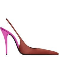 Saint Laurent - Deroche Slingback Pump - Lyst