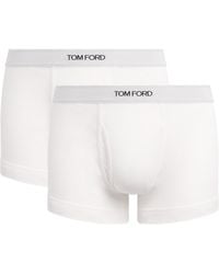 Tom Ford - Stretch-Cotton Logo Boxer Briefs - Lyst