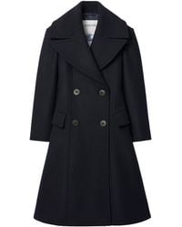 Burberry - Wool Tailored Coat - Lyst