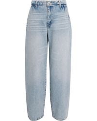 7 For All Mankind - Twisted Bonnie Barrel-Leg Jeans - Lyst