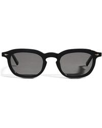 Le Specs - Round Heart Throb Sunglasses - Lyst