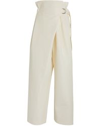 Issey Miyake - Wrapped Enfold Wide-leg Trousers - Lyst