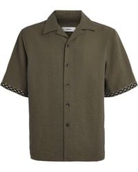 Commas - Embroidered Resort Shirt - Lyst