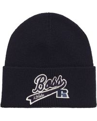 BOSS by HUGO BOSS Albo Logo Beanie in 