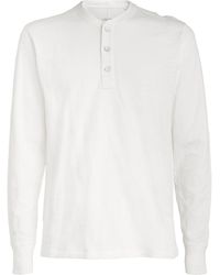 Rag & Bone - Cotton Henley T-Shirt - Lyst