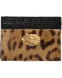 Burberry - Calf Hair Cotswolds Card Holder - Lyst