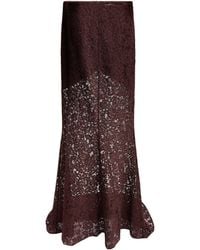 De La Vali - Lace Pasion Maxi Skirt - Lyst