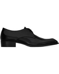 Saint Laurent - Leather Jean Derby Shoes - Lyst