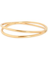 Astrid & Miyu - Crossover Illusion Twist Bangle - Lyst