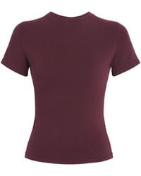 Skims - Stretch-Cotton Jersey Short-Sleeve T-Shirt - Lyst