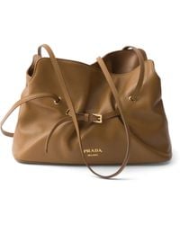 Prada - Small Nappa Leather Dada Shoulder Bag - Lyst