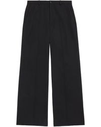 Balenciaga - Wool Tailored Trousers - Lyst