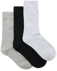 AllSaints - Adan Ramskull Socks (pack Of 3) - Lyst