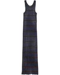 Balenciaga - Cotton-Blend Tank Top Maxi Dress - Lyst