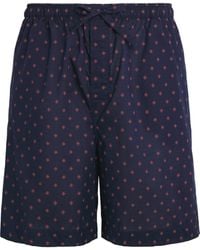 Derek Rose - Printed Nelson Lounge Shorts - Lyst