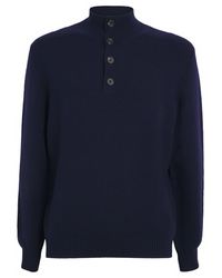 Harrods - Cashmere Button-Down Sweater - Lyst