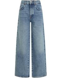 Claudie Pierlot - Washed Wide-Leg Jeans - Lyst