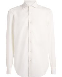 Barba Napoli - Cotton-Cashmere Shirt - Lyst