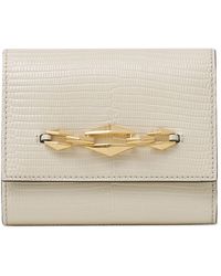 Jimmy Choo - Bamboo/ Marinda Croc-Embossed Leather Purse - Lyst