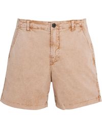 Citizens of Humanity - Cotton Twill Finn Chino Shorts - Lyst