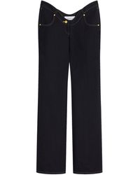 Schiaparelli - Extreme Low-Rise Jeans - Lyst