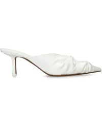 Neous - Satin Geminga Heeled Mules 65 - Lyst