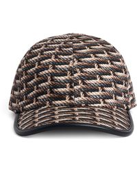 Giorgio Armani - Cotton Printed Baseball Cap - Lyst