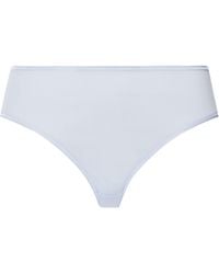 Hanro - Cotton Seamless Midi Briefs - Lyst